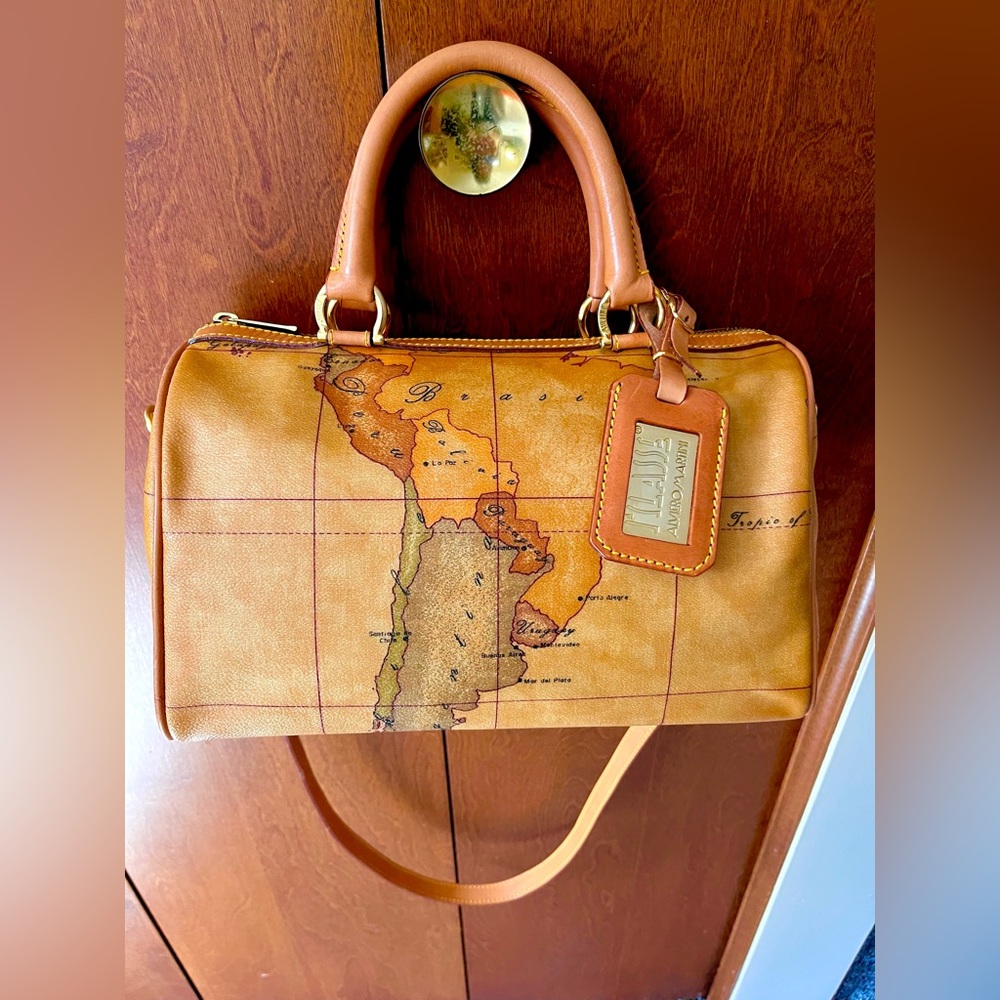ALVIERI MARTINI NWOT AUTHENTIC GEO  CLASSIC BOSTON BAG
